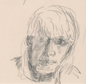 Self portrait pencil